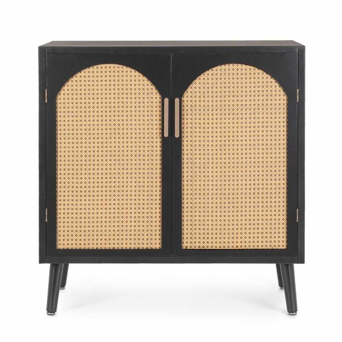 Credenza 2 Ante Josine Nero | Bizzotto
