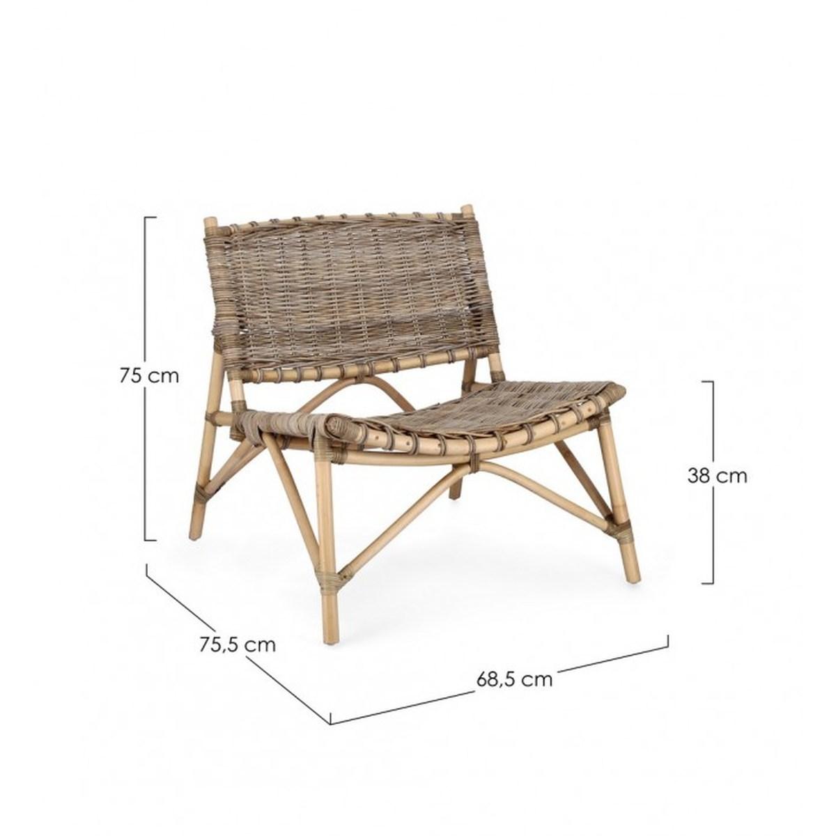 Sedia Lounge Tarifa | Bizzotto