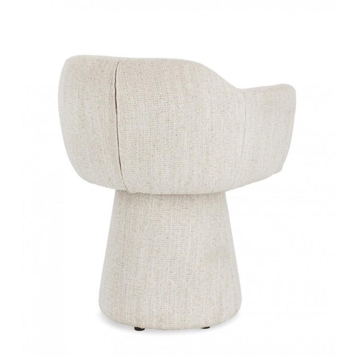 Poltrona Girevole Lottie Ghiaccio | Bizzotto