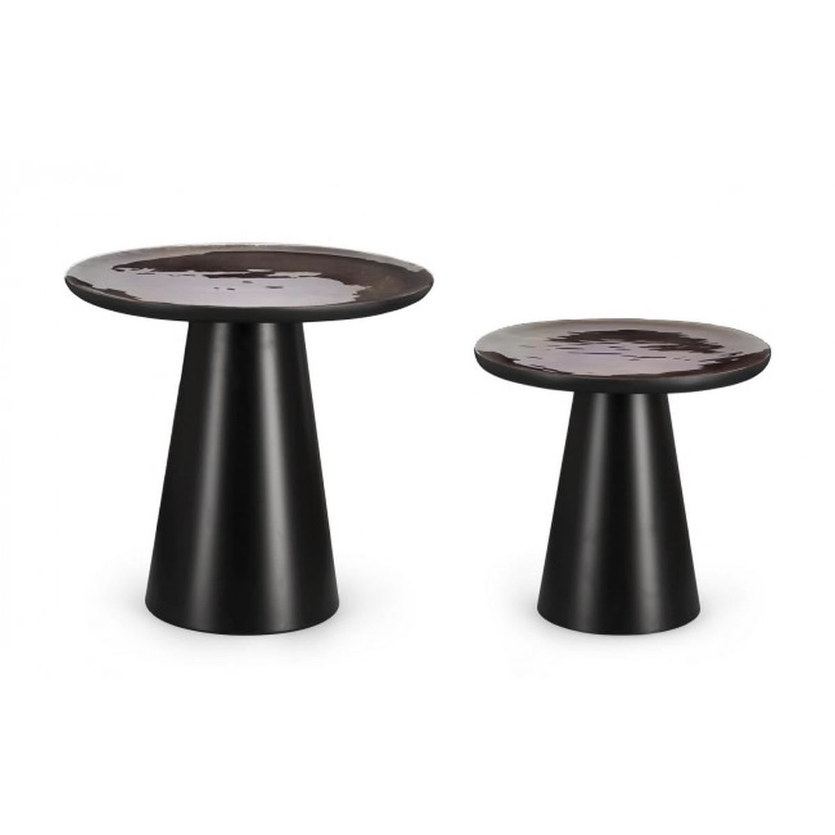 Tavolino Set pz.2 Zainab Tondo | Bizzotto