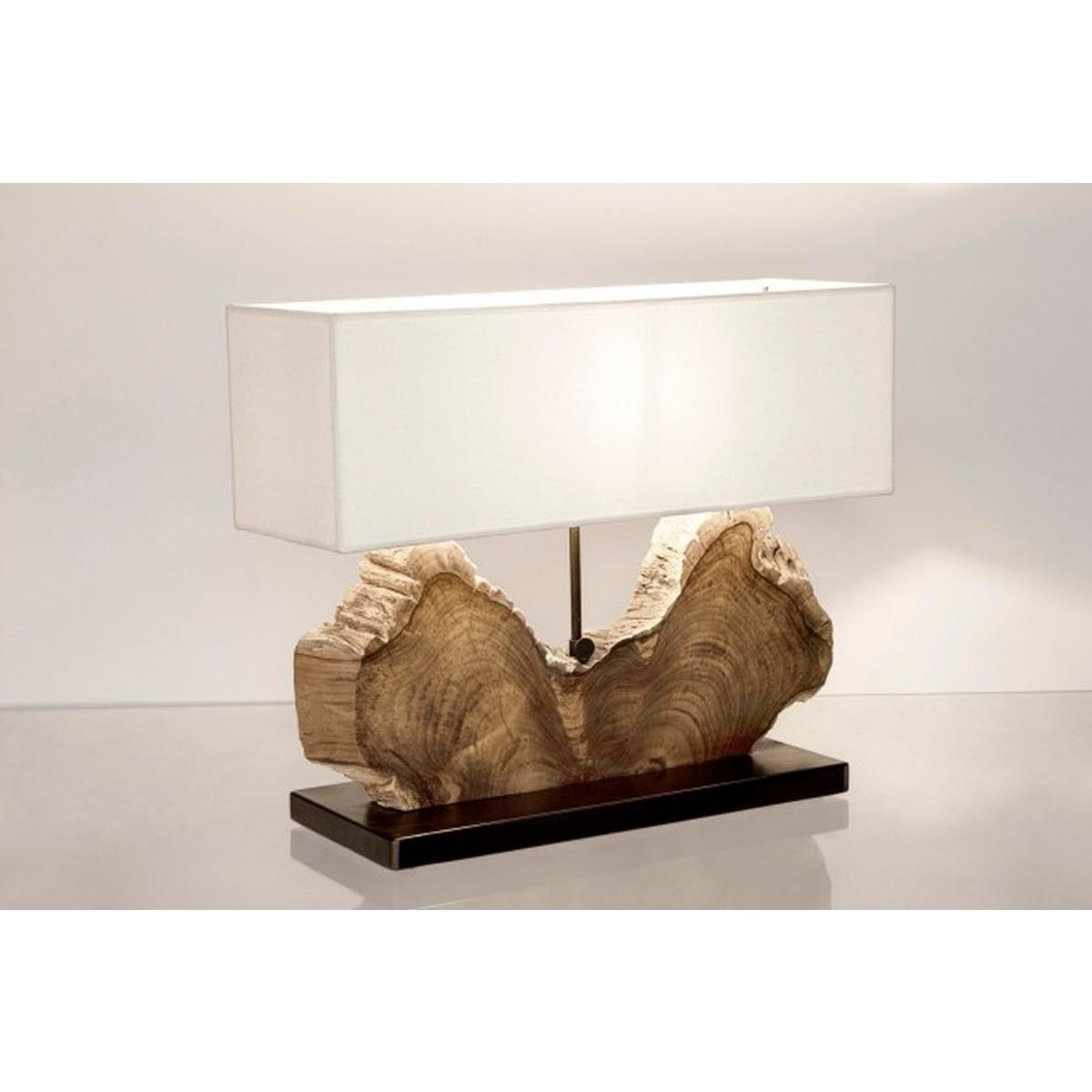 Lampada Tavolo Naga Bianco cm.H55 | Bizzotto