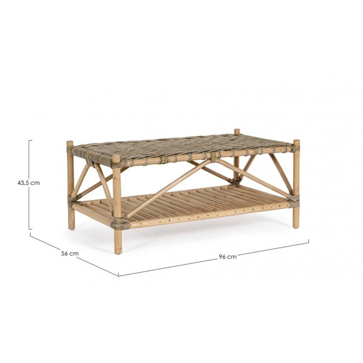 Tavolino Tarifa 96x56 | Bizzotto