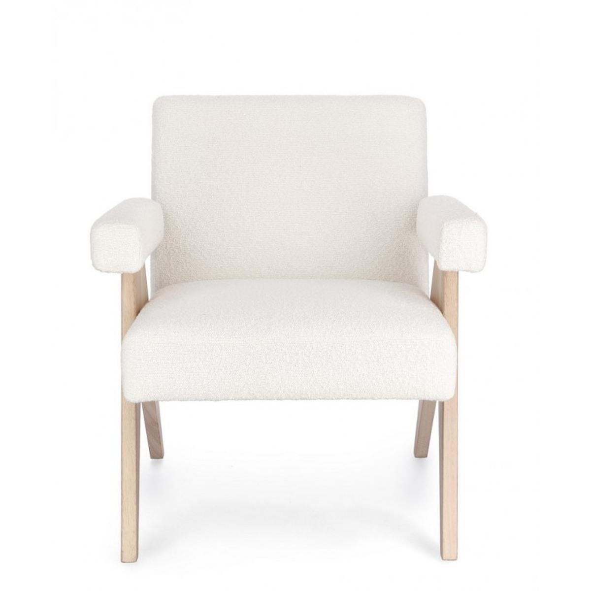 Poltrona Faiza Avorio | Bizzotto