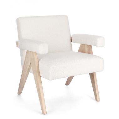 Poltrona Faiza Avorio | Bizzotto