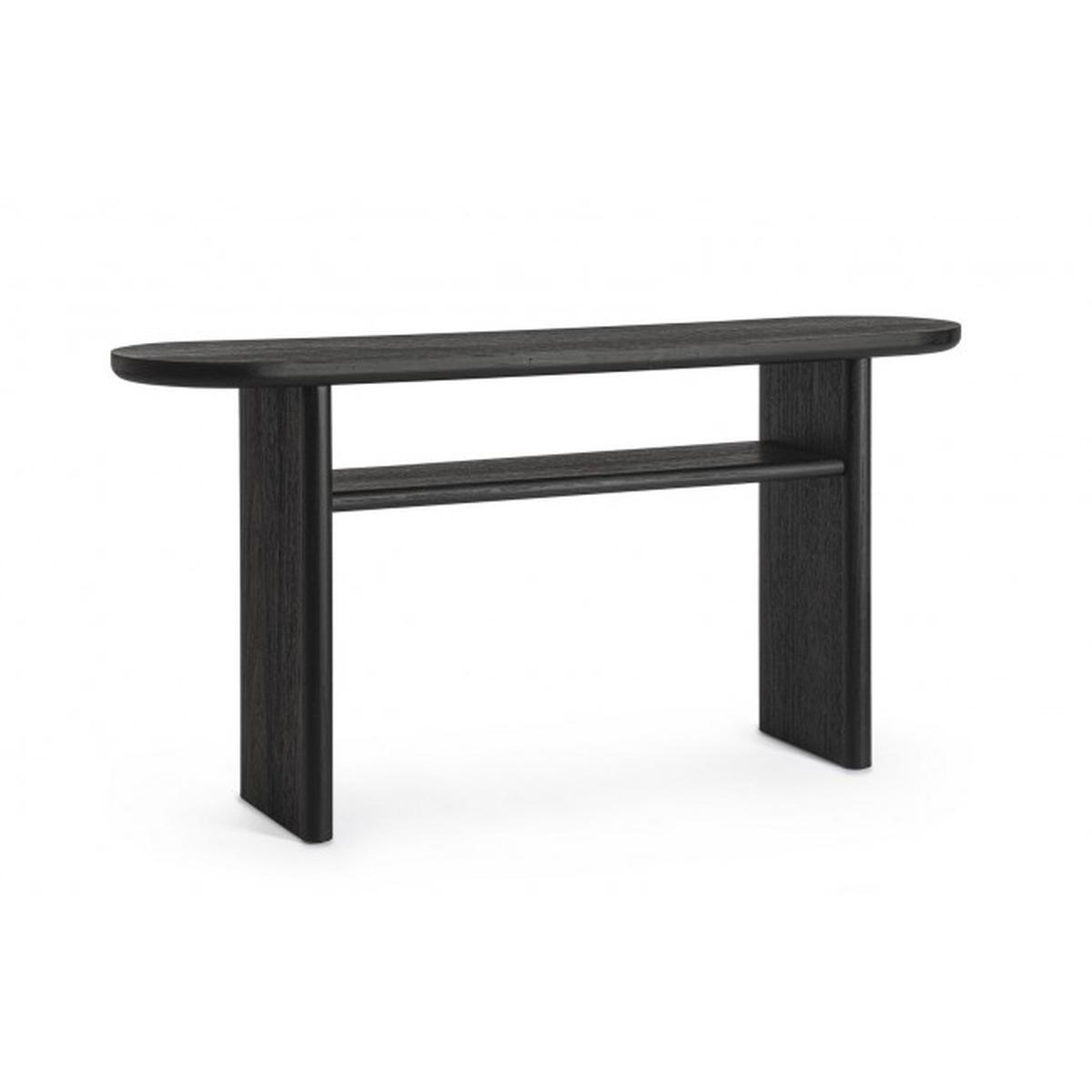 Consolle Empire Ovale Nero | Bizzotto