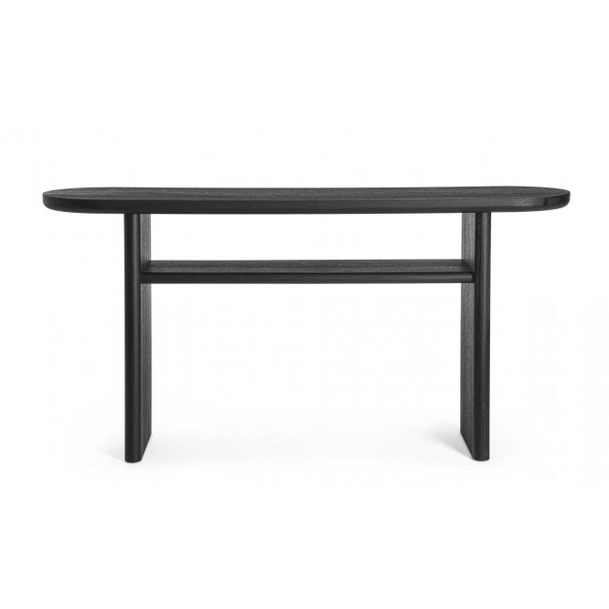 Consolle Empire Ovale Nero | Bizzotto