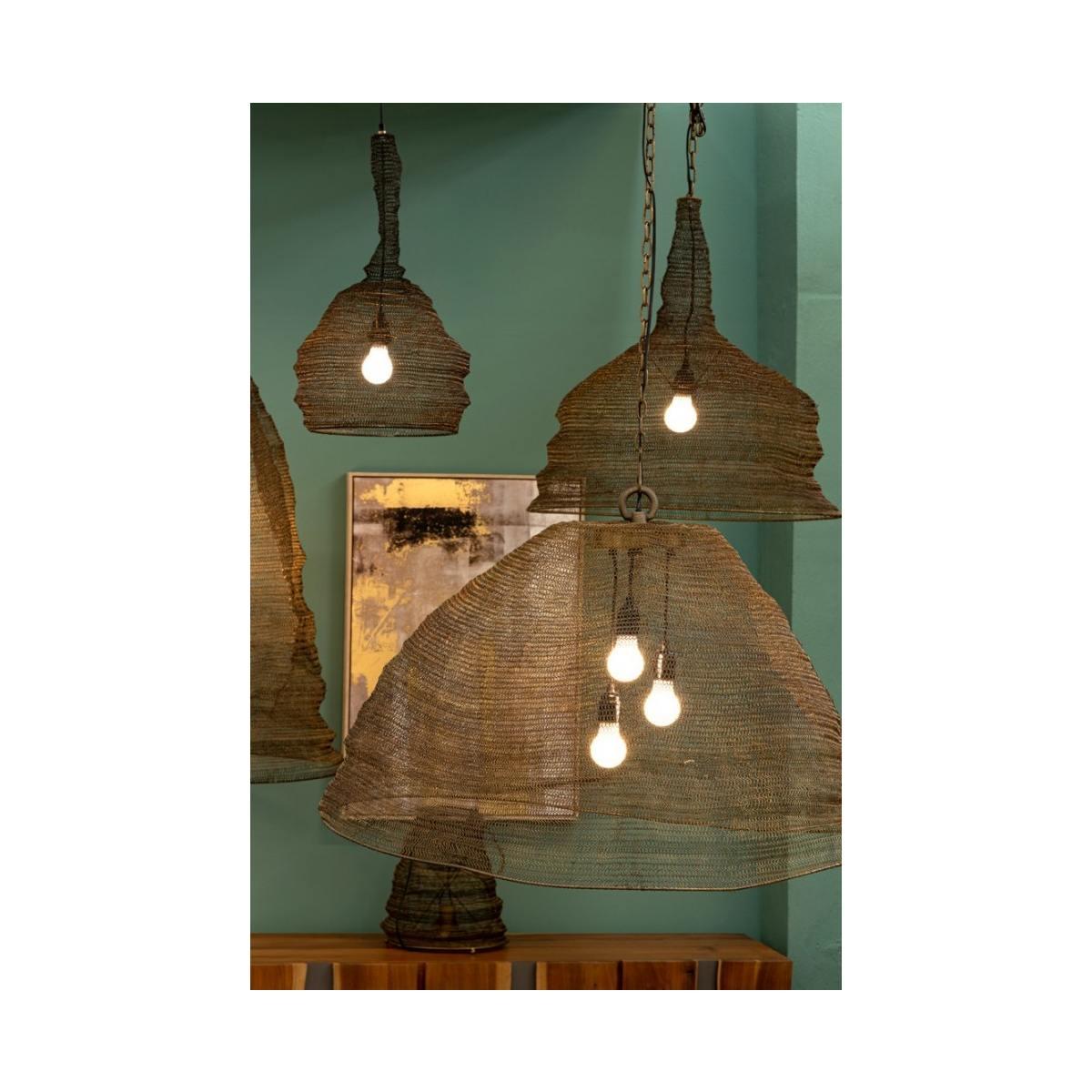 Lampadario Amish Lop Brass | Bizzotto