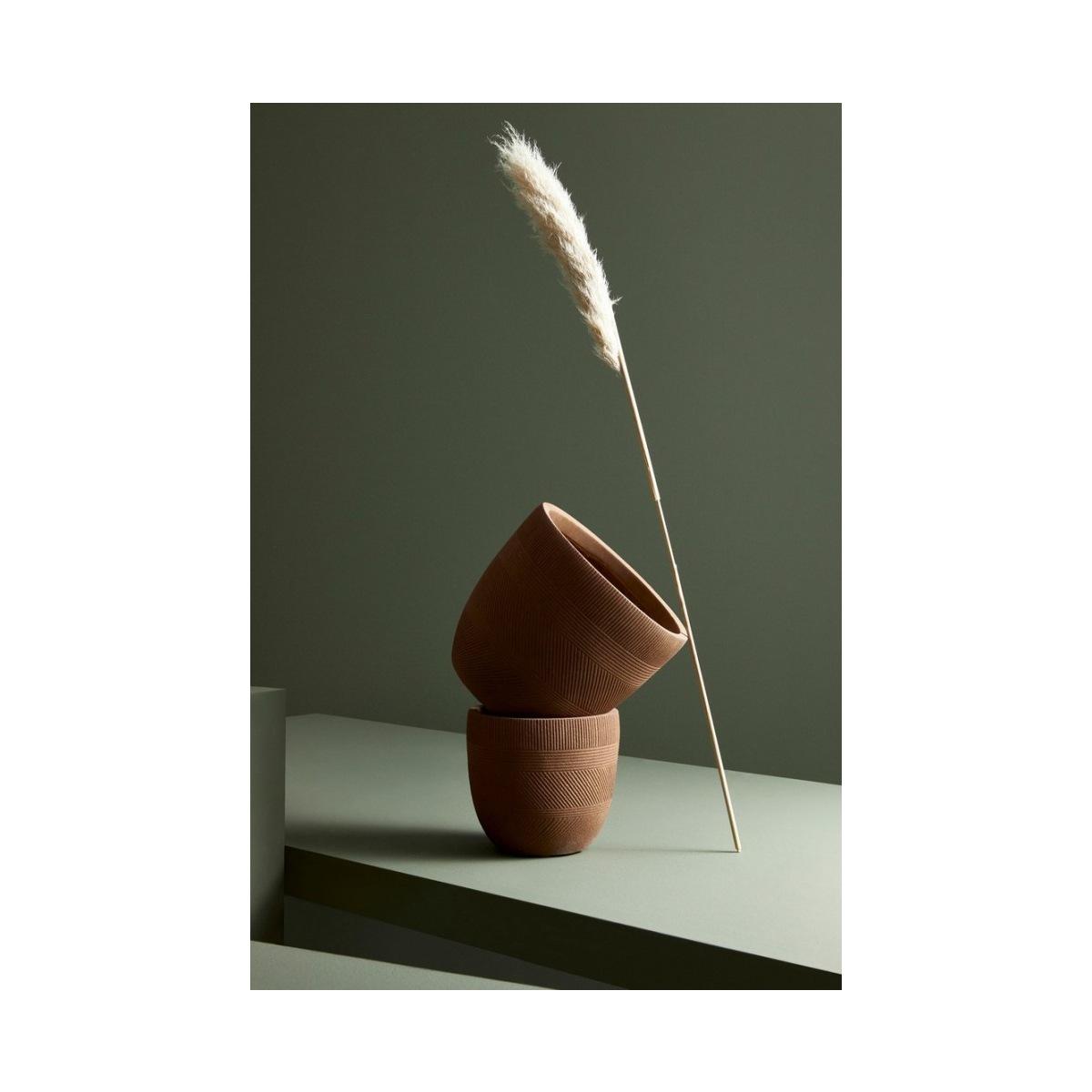 Portavaso Set pz.5 Rigo To Rusty Basso | Bizzotto