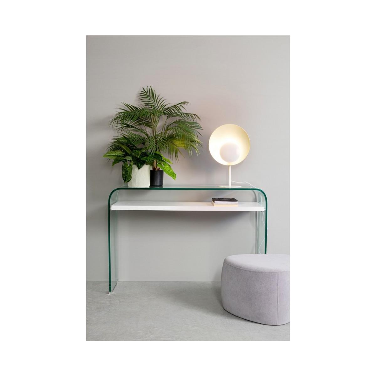 Consolle 2 Piani Line Wood Bianco cm.110x35 | Bizzotto