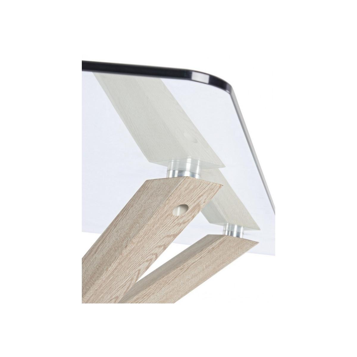 Tavolo May Rettangolare Gamba Nat cm.160x90 | Bizzotto