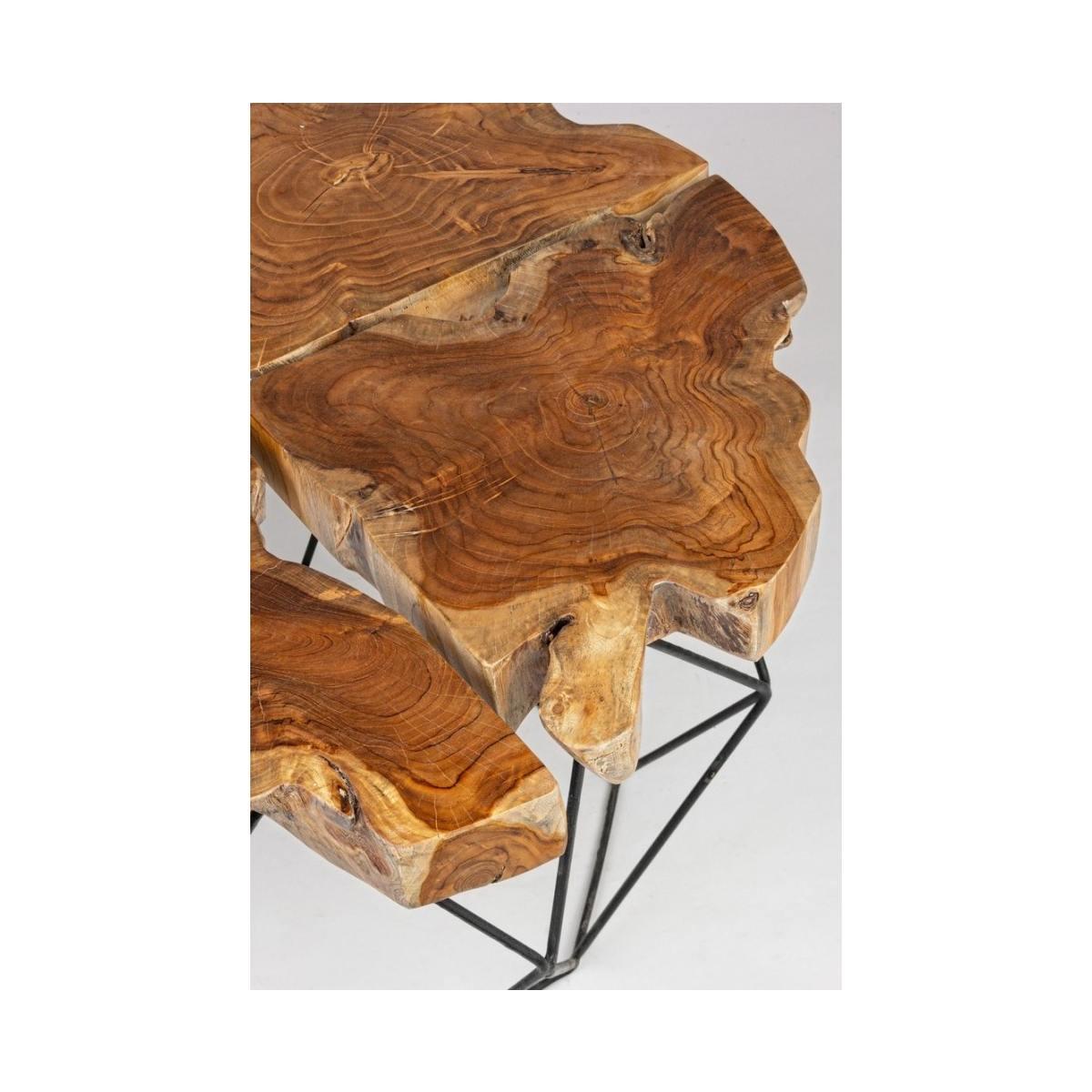 Tavolino Adanya Tondo cm.Ã?80 | Bizzotto