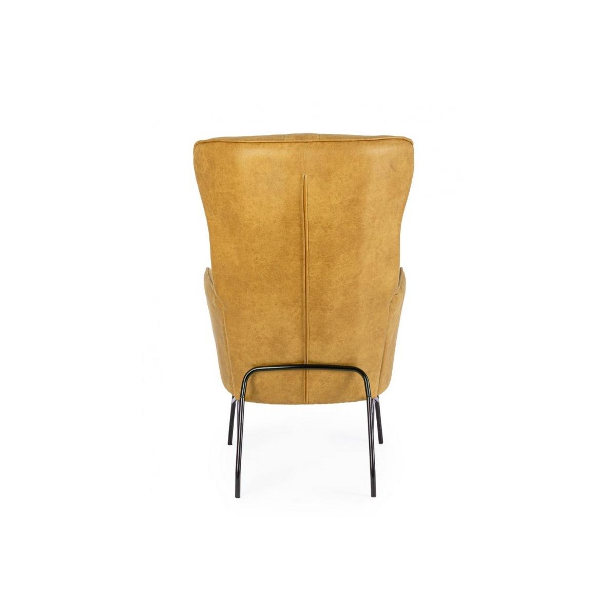 Poltrona Nasira Senape | Bizzotto