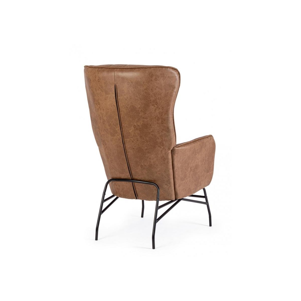 Poltrona Nasira Marrone | Bizzotto