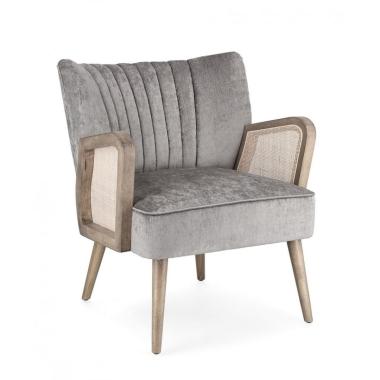 Poltrona Virna Silver | Bizzotto