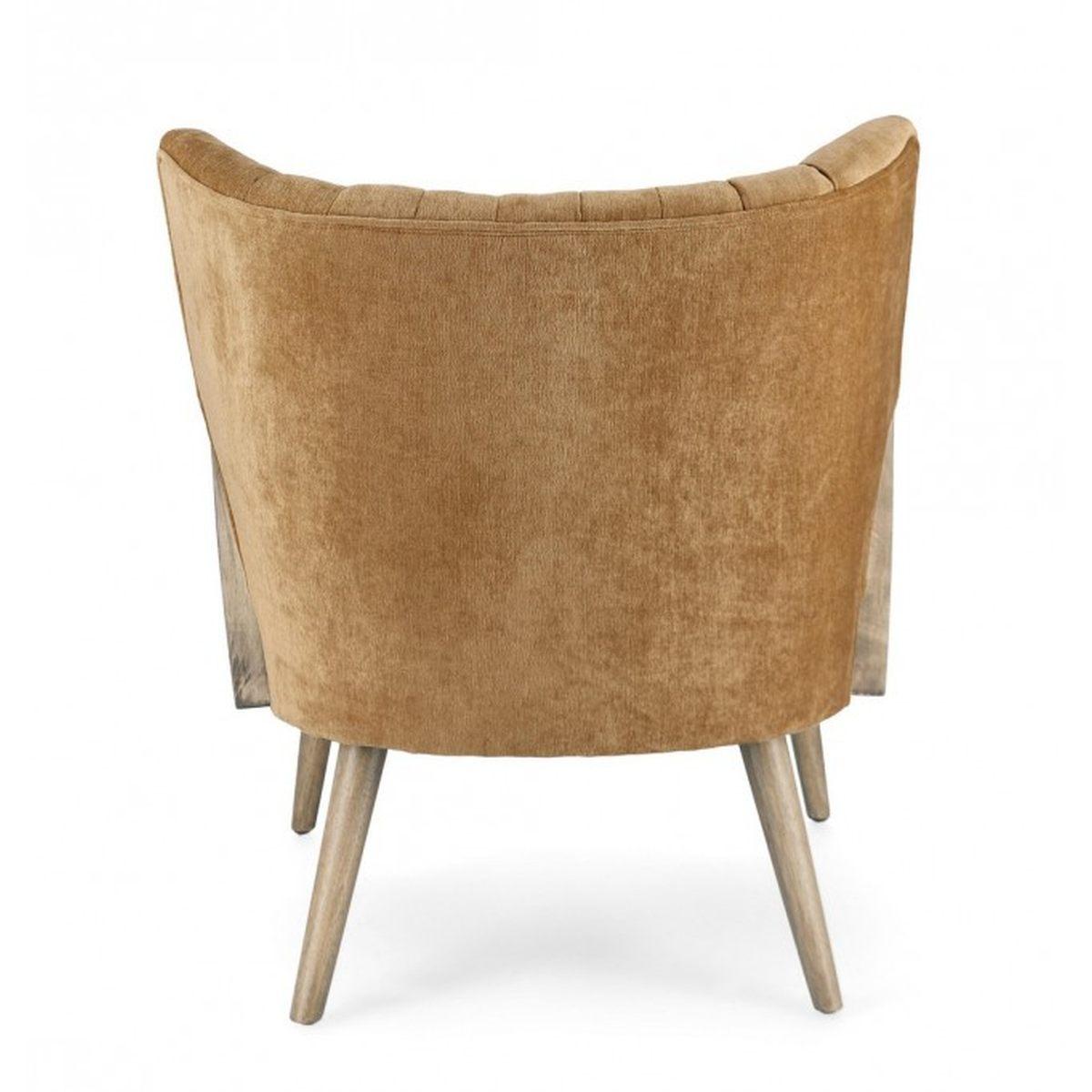 Poltrona Virna Mustard | Bizzotto