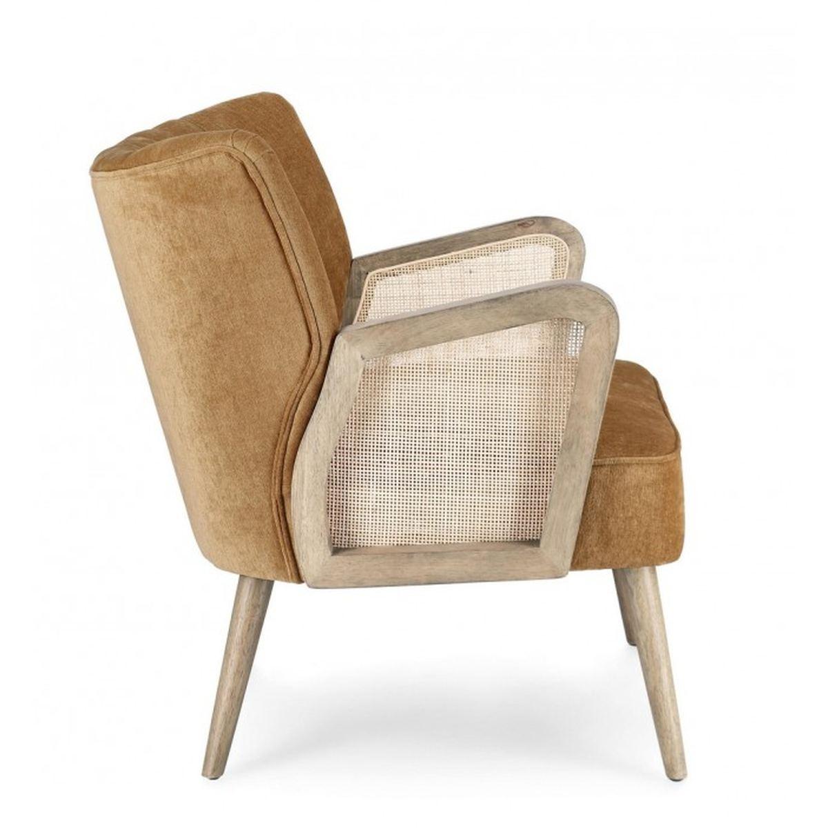 Poltrona Virna Mustard | Bizzotto