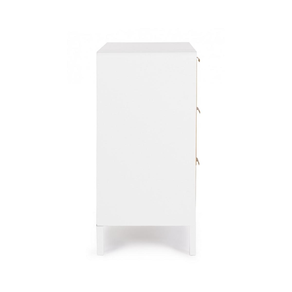 Cassettiera 3 Cassetti Charley Bia-Nat 80x82H | Bizzotto