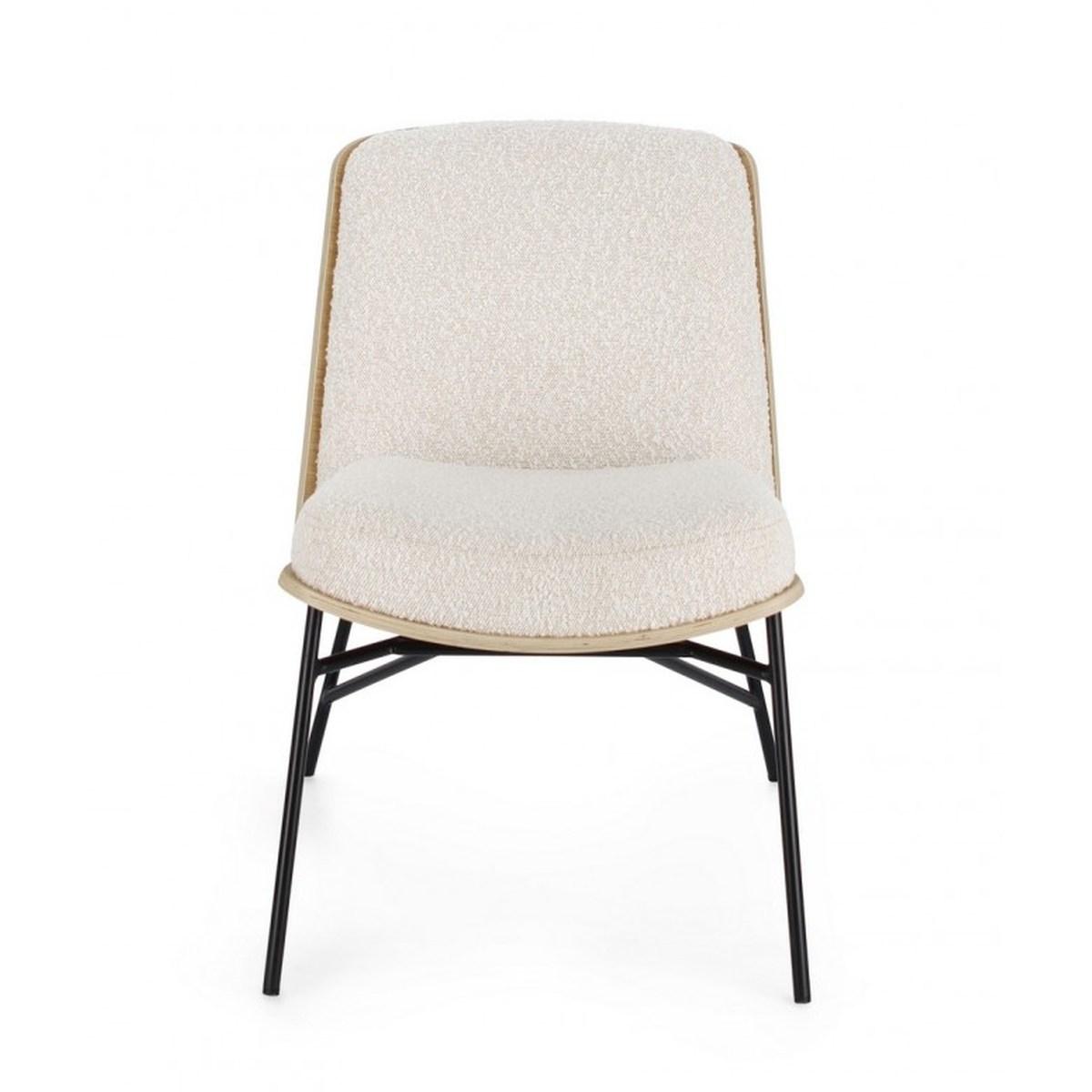 Poltrona Emerson Avorio | Bizzotto