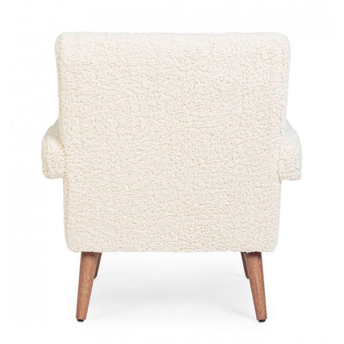 Poltrona Berna Bianco | Bizzotto