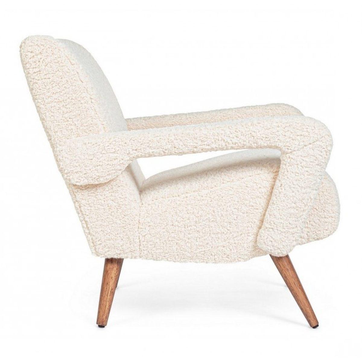 Poltrona Berna Bianco | Bizzotto