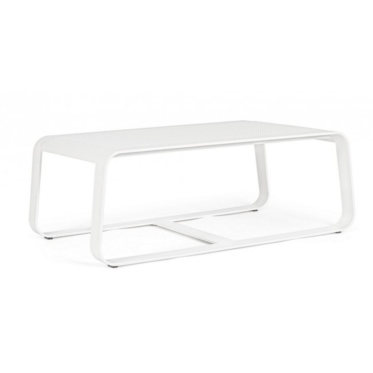Tavolino Merrigan cm.105x62 Bianco Yk11 | Bizzotto