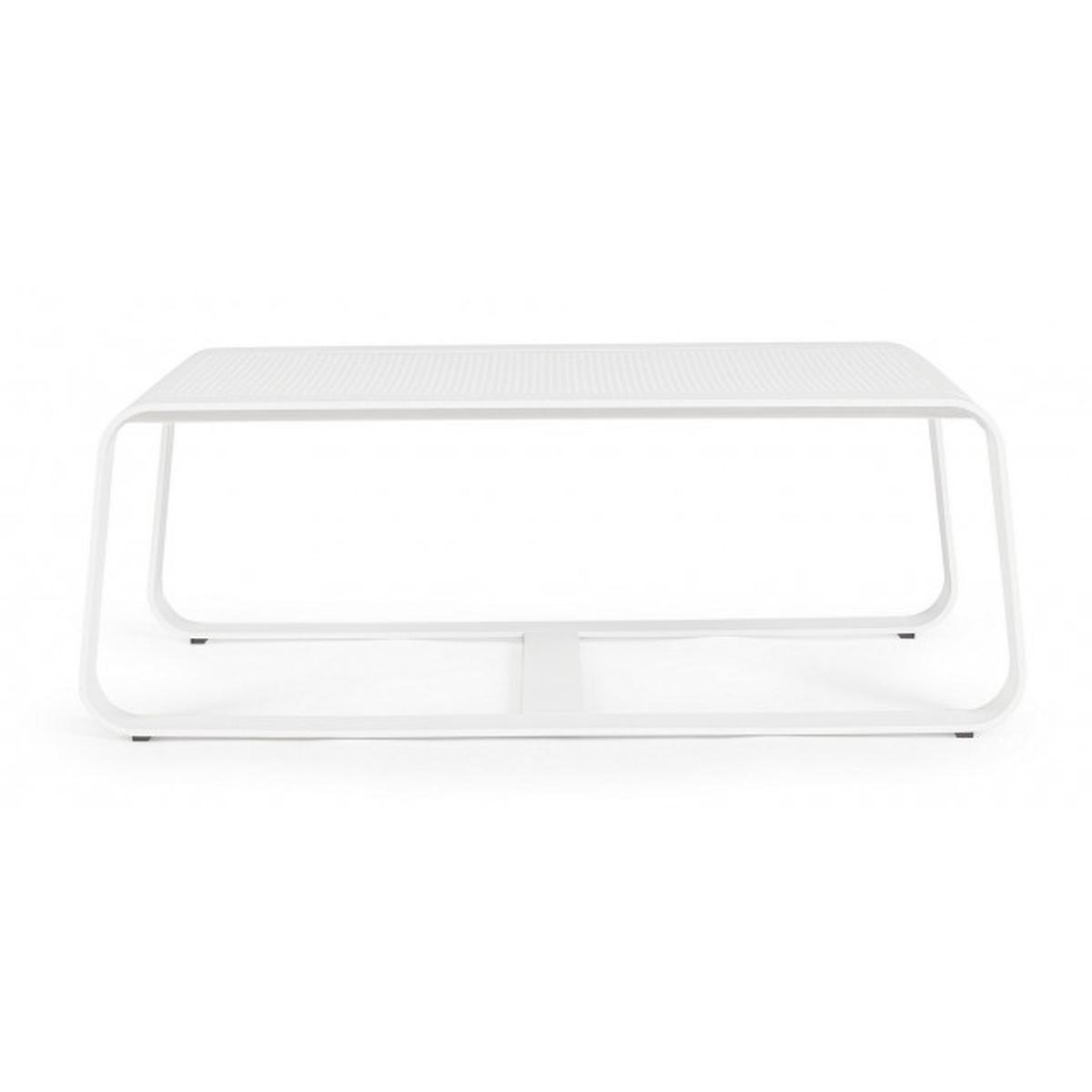 Tavolino Merrigan cm.105x62 Bianco Yk11 | Bizzotto