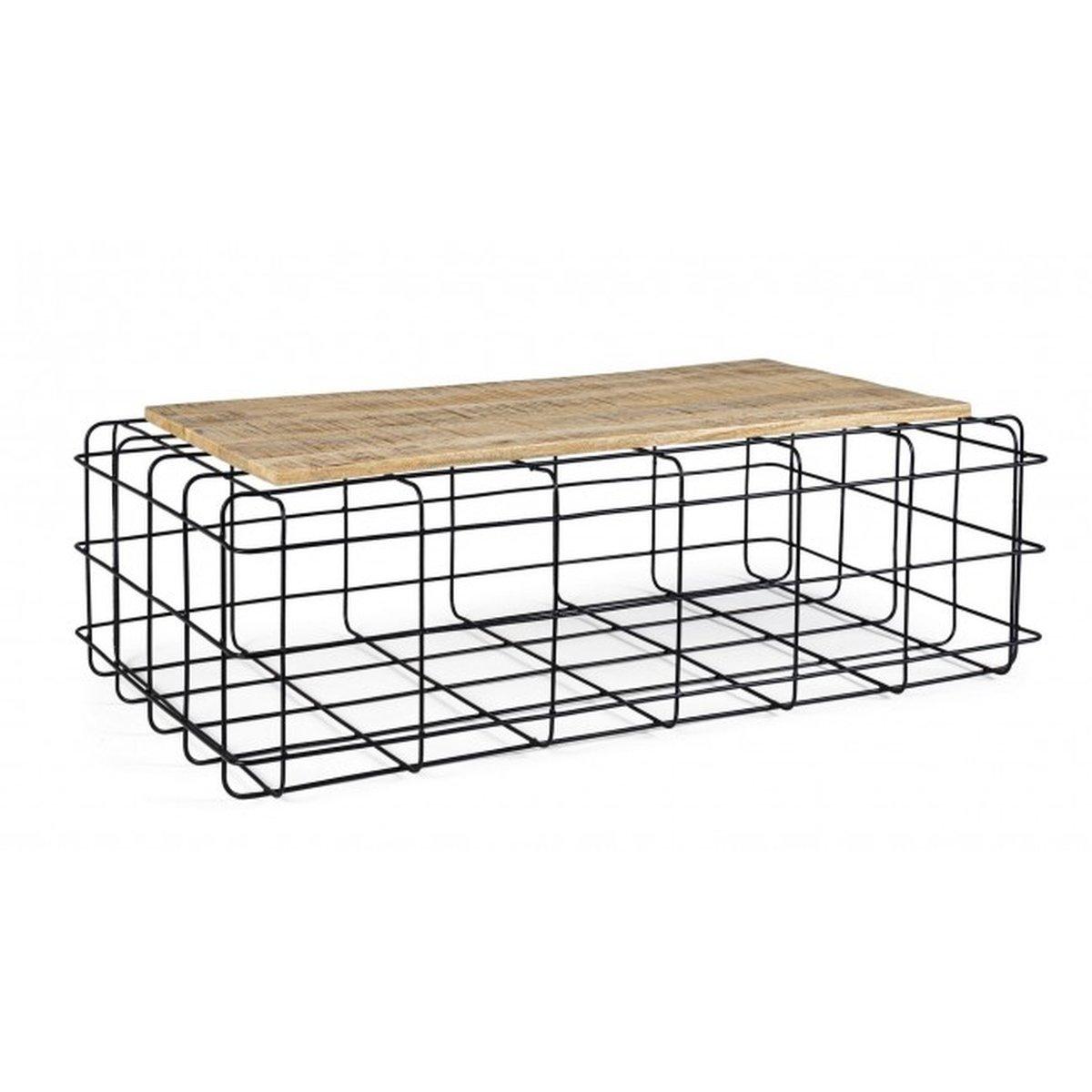 Tavolino Trellis Ret cm.110x65 | Bizzotto