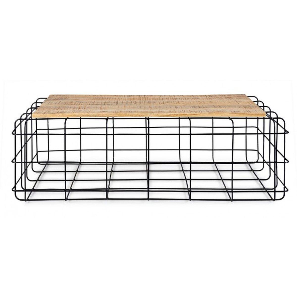 Tavolino Trellis Ret cm.110x65 | Bizzotto