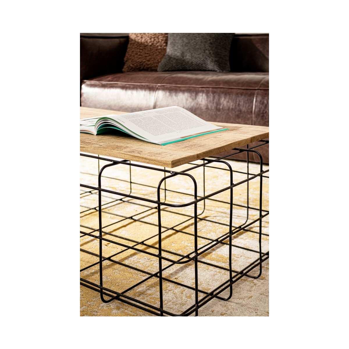 Tavolino Trellis Ret cm.110x65 | Bizzotto