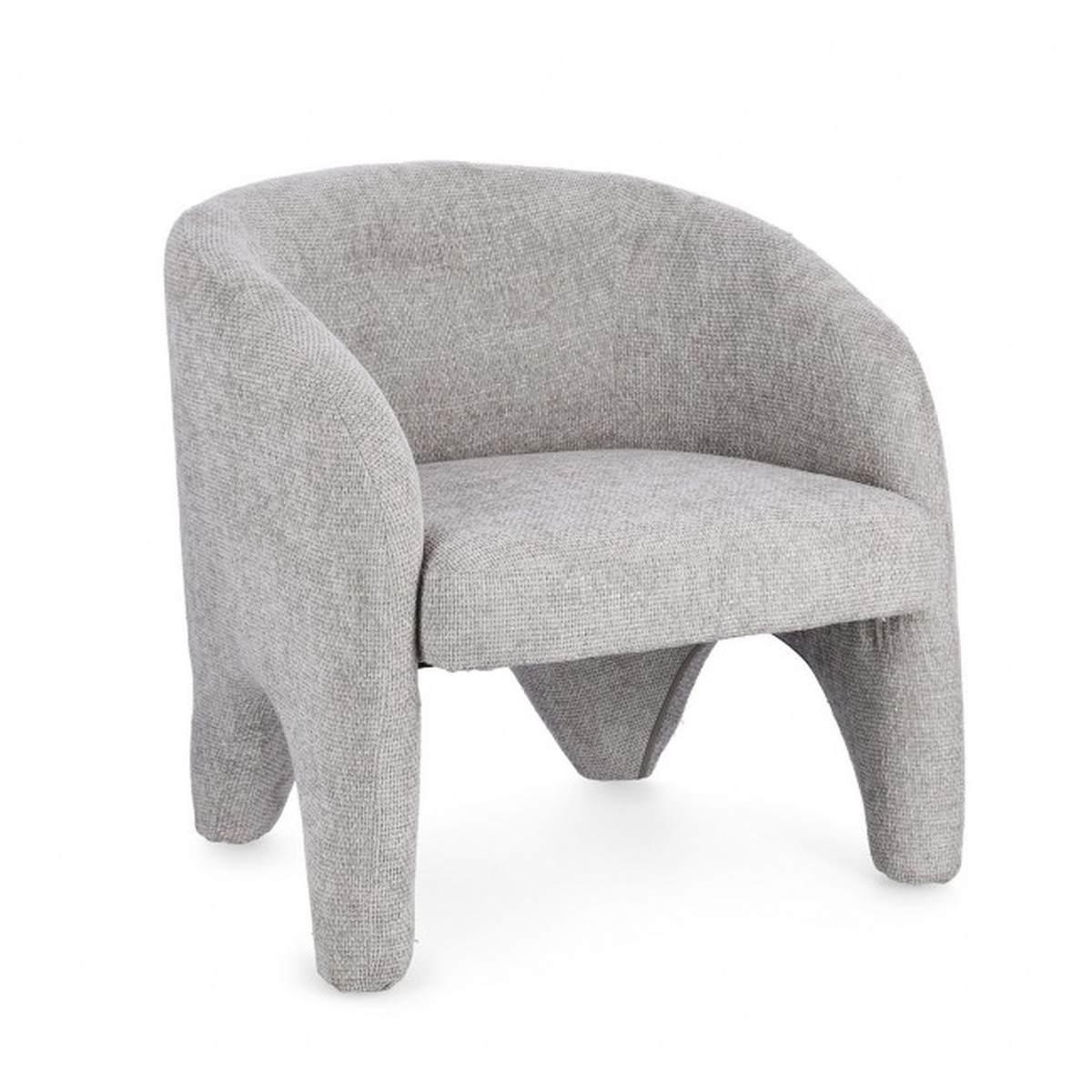 Poltrona Junko Grigio Chiaro | Bizzotto