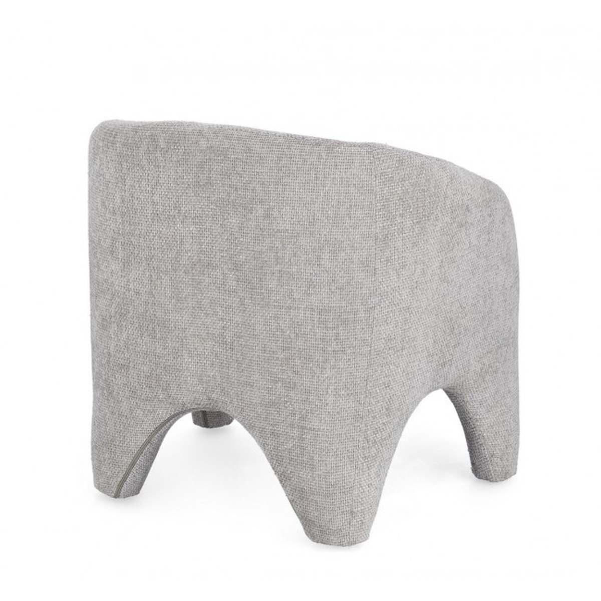 Poltrona Junko Grigio Chiaro | Bizzotto