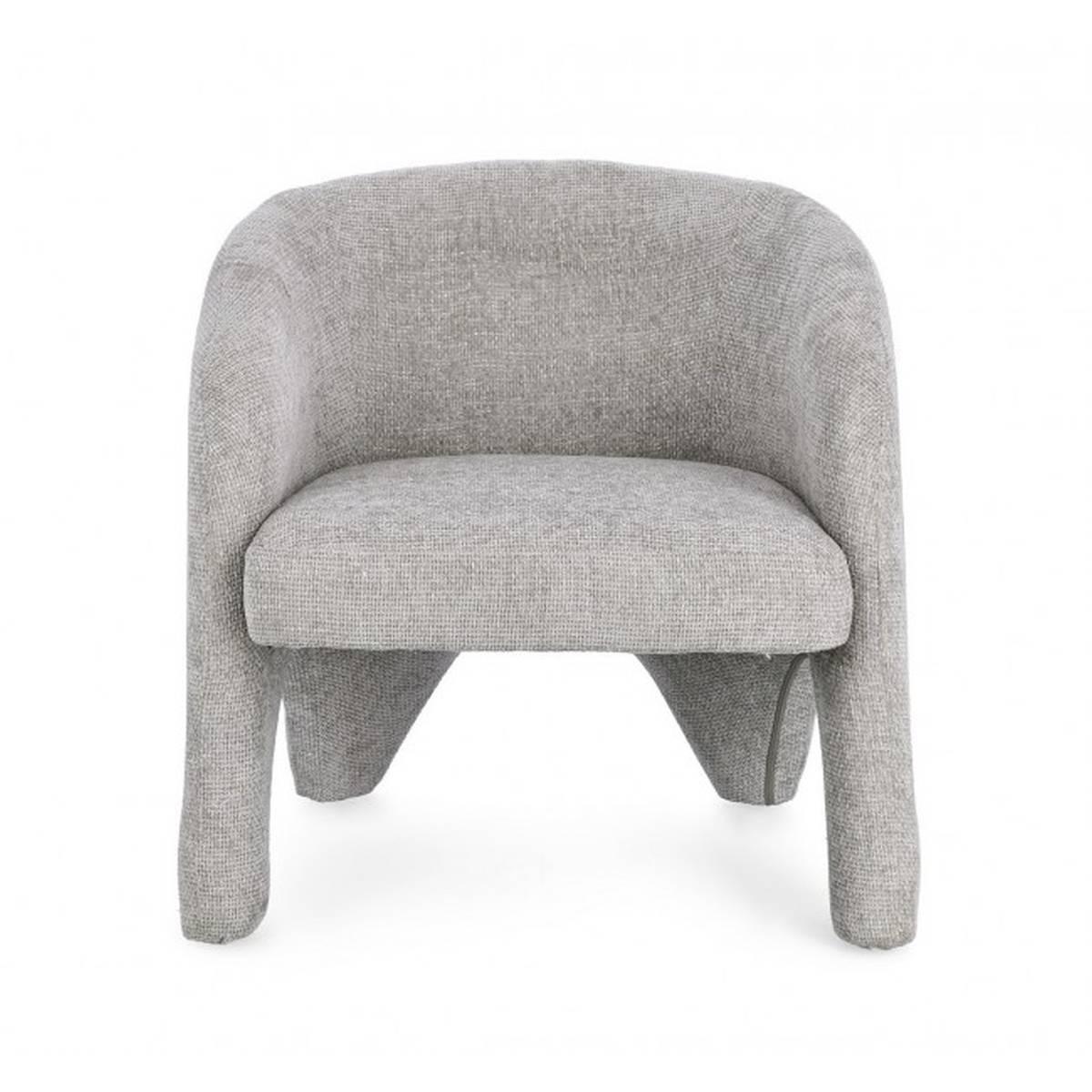 Poltrona Junko Grigio Chiaro | Bizzotto