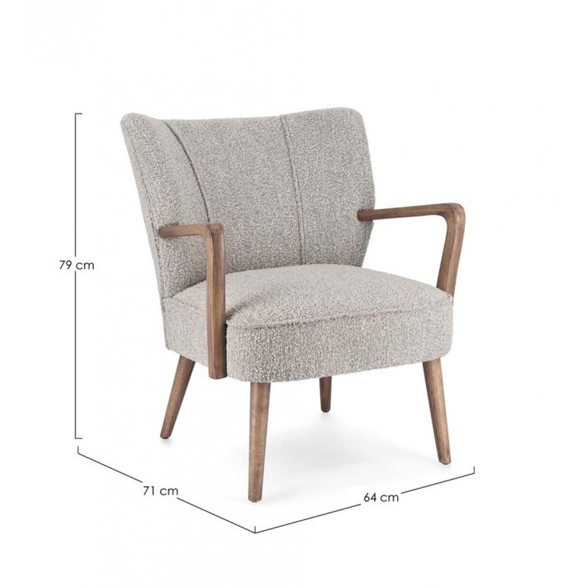 Poltrona Moritz Stone | Bizzotto