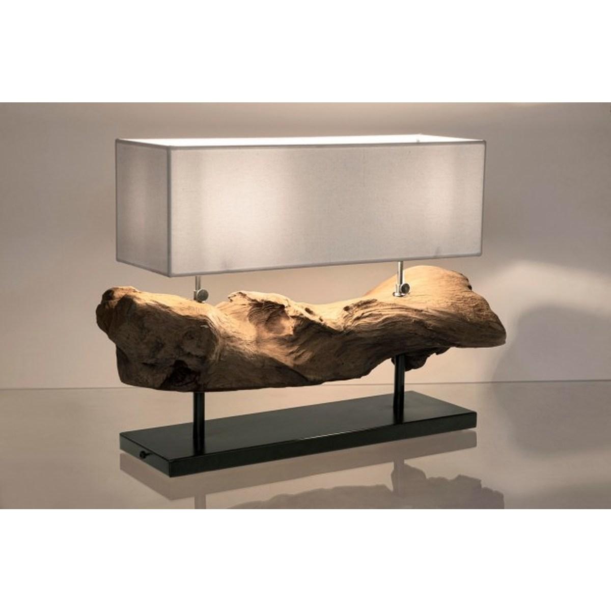 Lampada Tavolo Kleta Bianco cm.H55 | Bizzotto