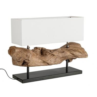 Lampada Tavolo Kleta Bianco cm.H55 | Bizzotto