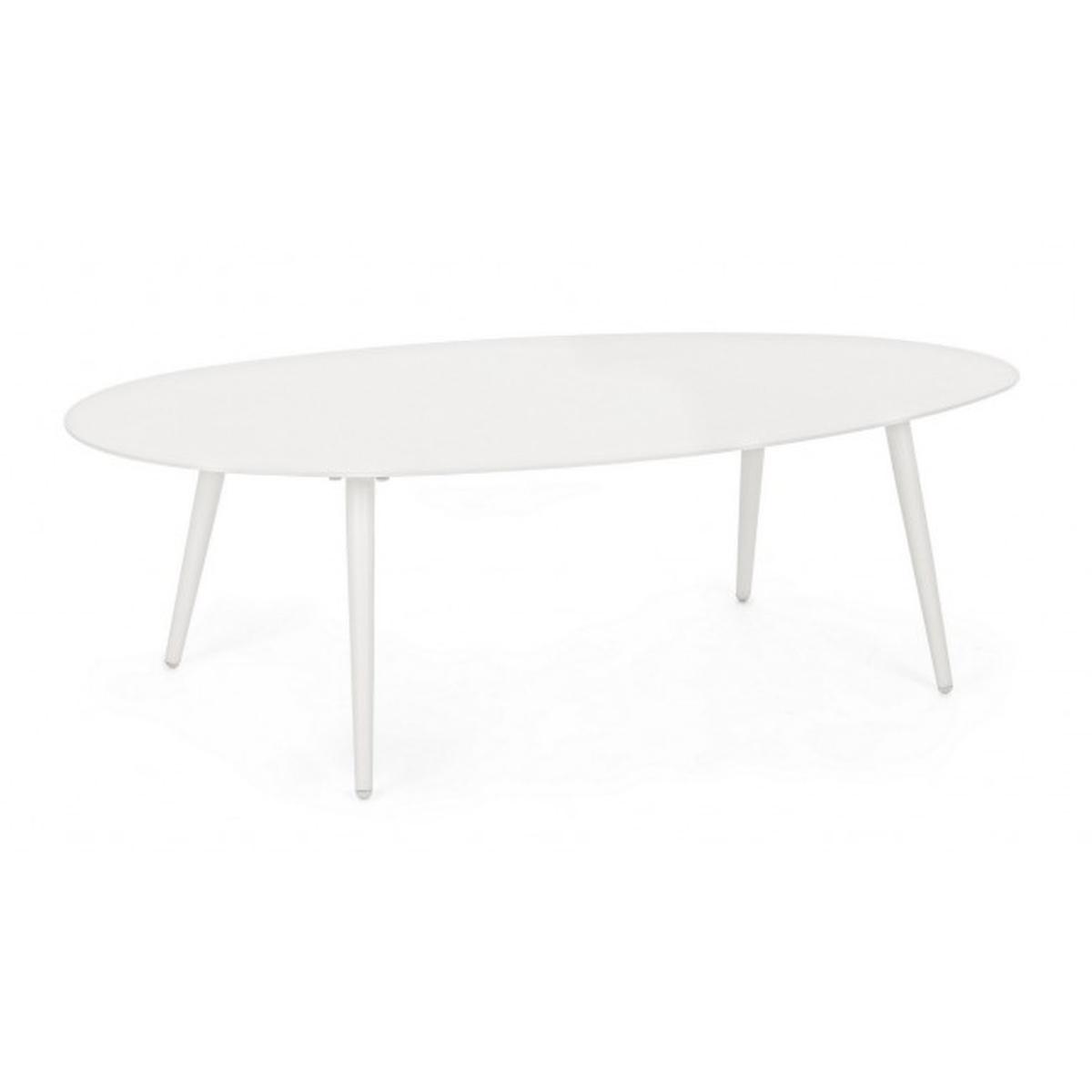 Tavolino Ridley cm.120x75 Bianco Yk11 | Bizzotto