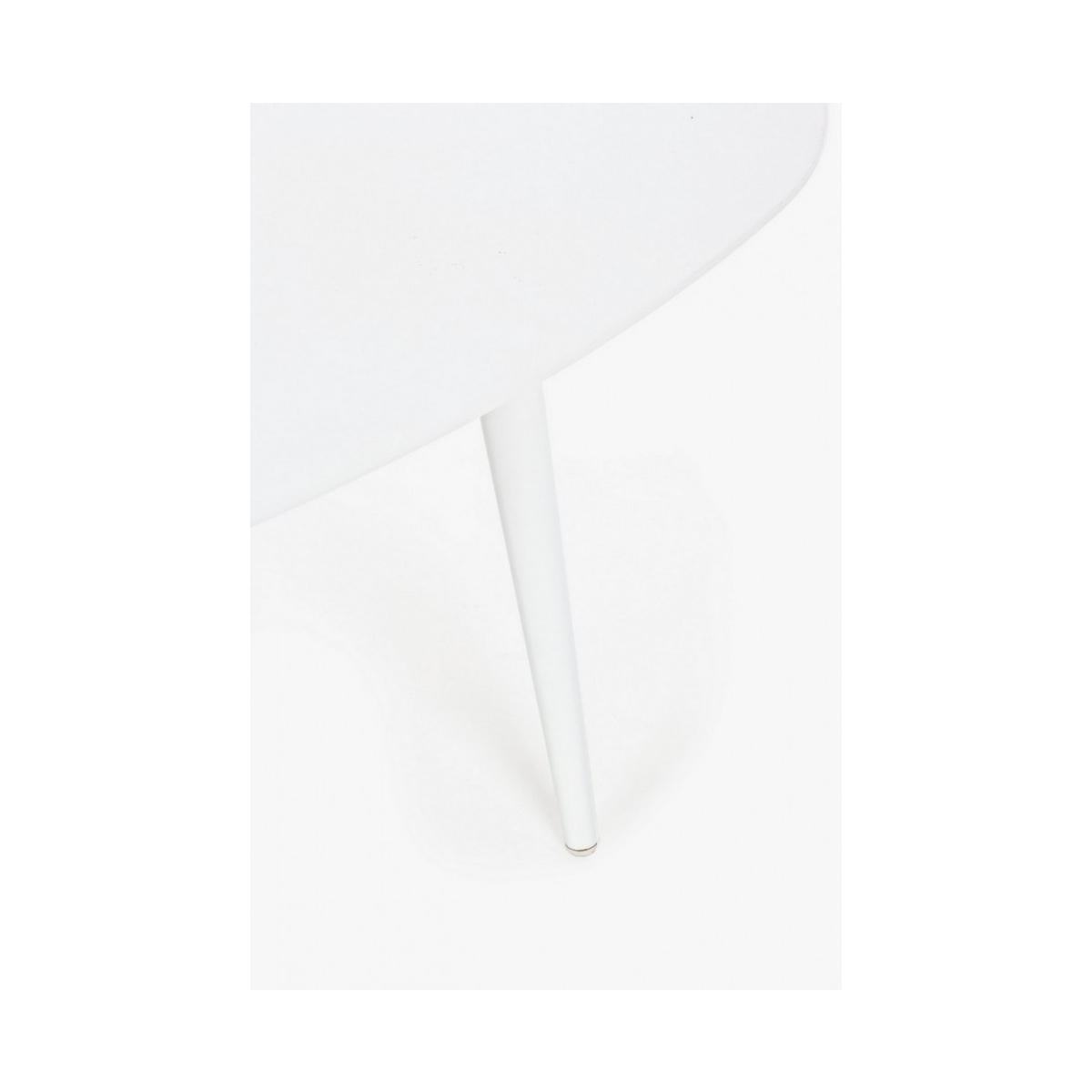 Tavolino Ridley cm.120x75 Bianco Yk11 | Bizzotto