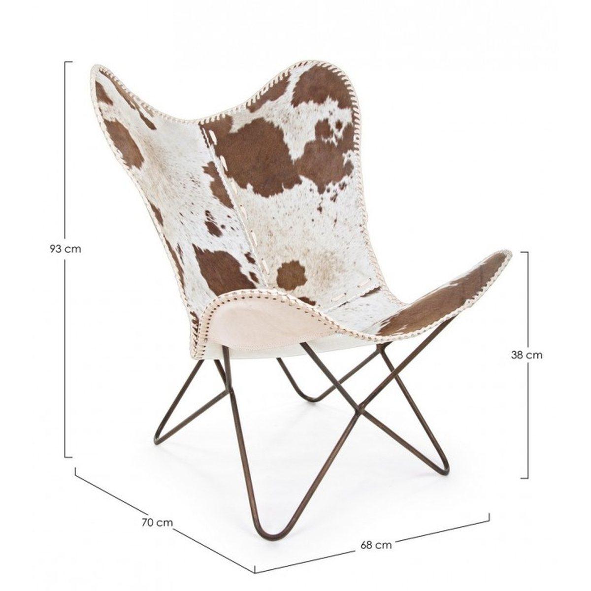 Poltrona Buffalo Marrone | Bizzotto