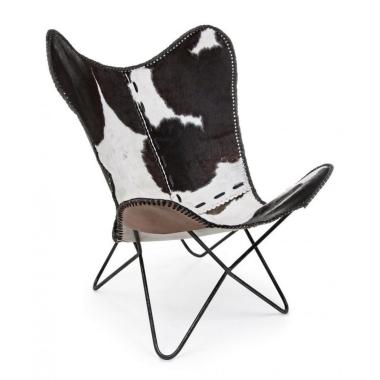 Poltrona Buffalo Nero | Bizzotto