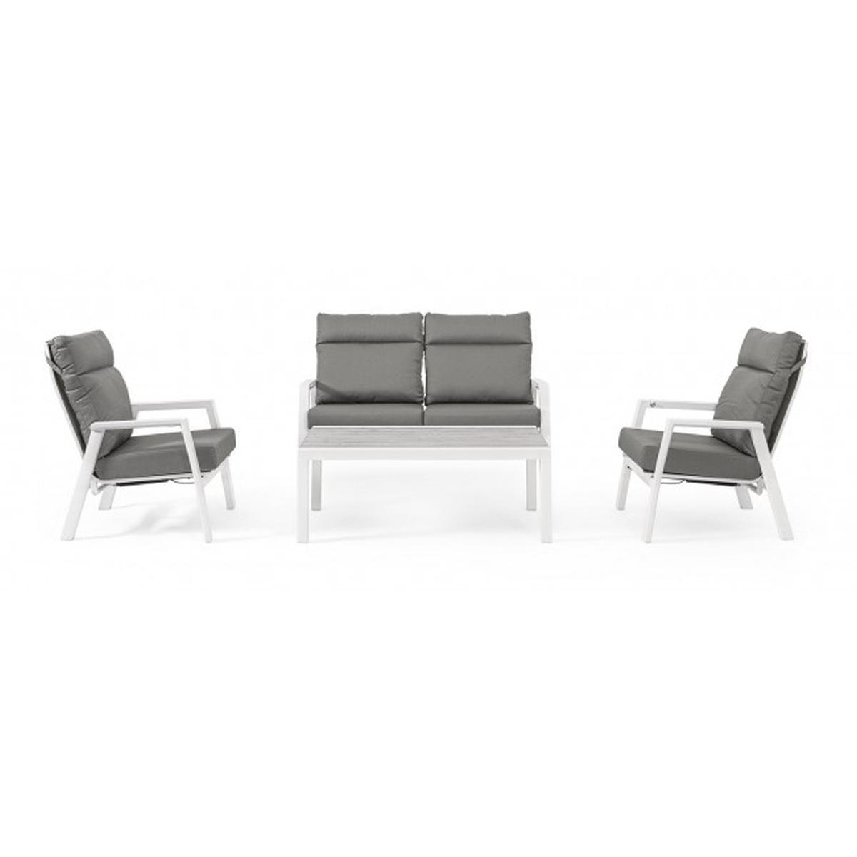 Tavolino KLEDi cm.120x70 Bianco Jx11 | Bizzotto