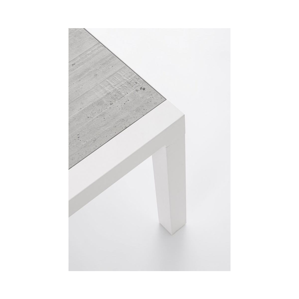 Tavolino KLEDi cm.120x70 Bianco Jx11 | Bizzotto