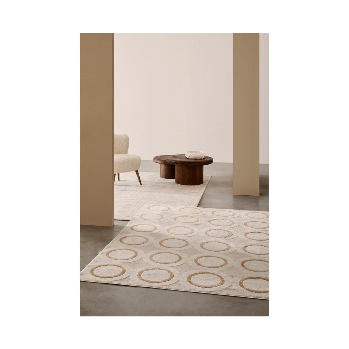 Tavolino Lopez Brown Tondo cm.Ã?75 | Bizzotto