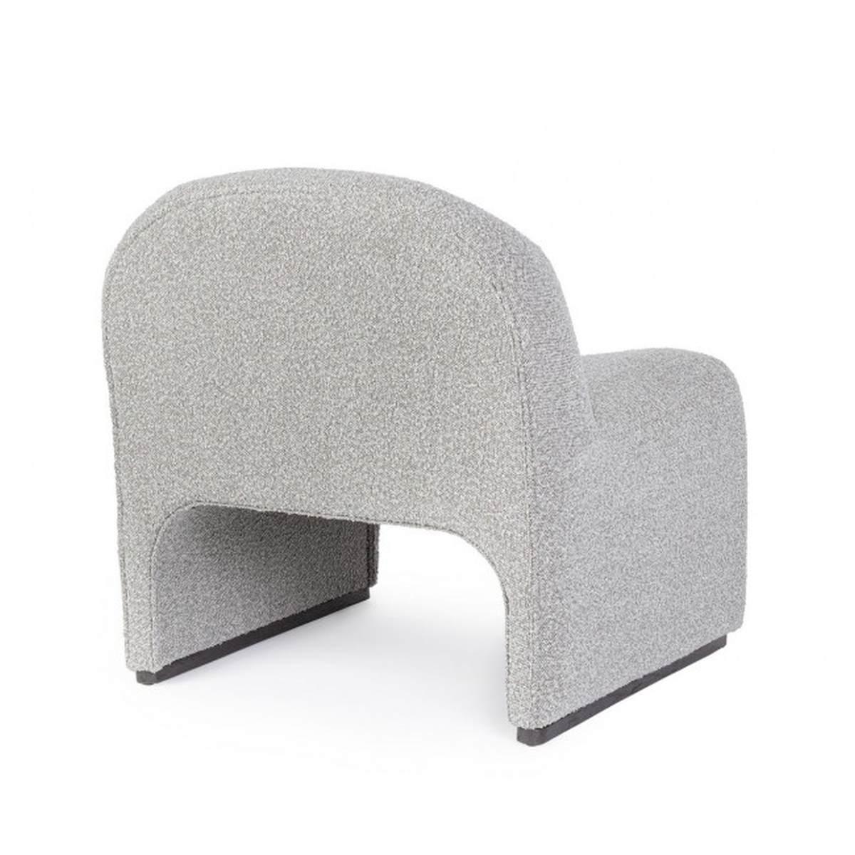 Poltrona Bassilla Grigio | Bizzotto
