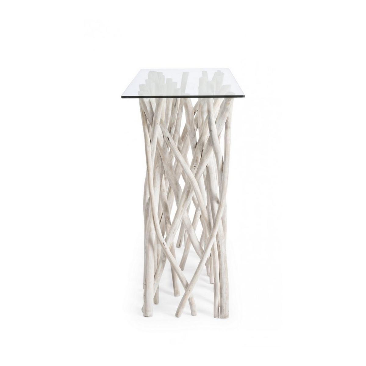 Consolle con Vetro Sahel | Bizzotto