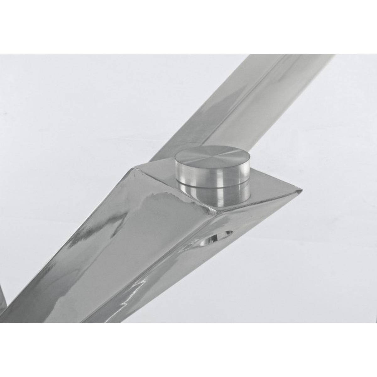 Tavolo May Rettangolare Gamba Acciaio cm.160x90 | Bizzotto