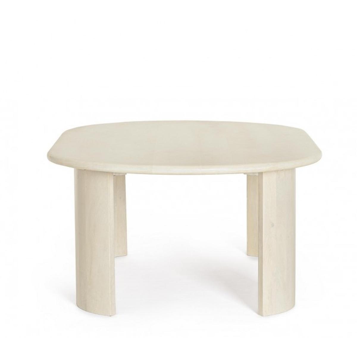 Tavolino Orlando Ovale Nat cm.130x80 | Bizzotto