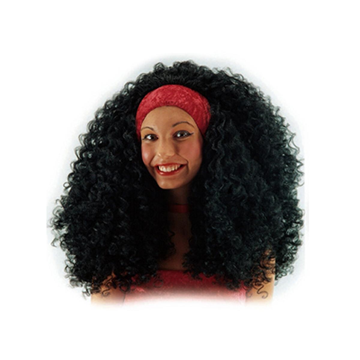 Parrucca Ricciolona con Fascia |Carnival Toys