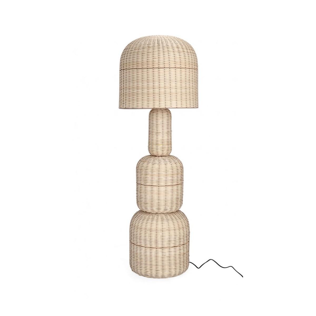 Piantana Sikkim Rattan cm.H157 | Bizzotto