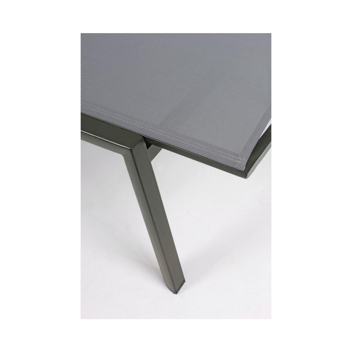 Lettino Cruise con Ruote Antracite Gk52 | Bizzotto