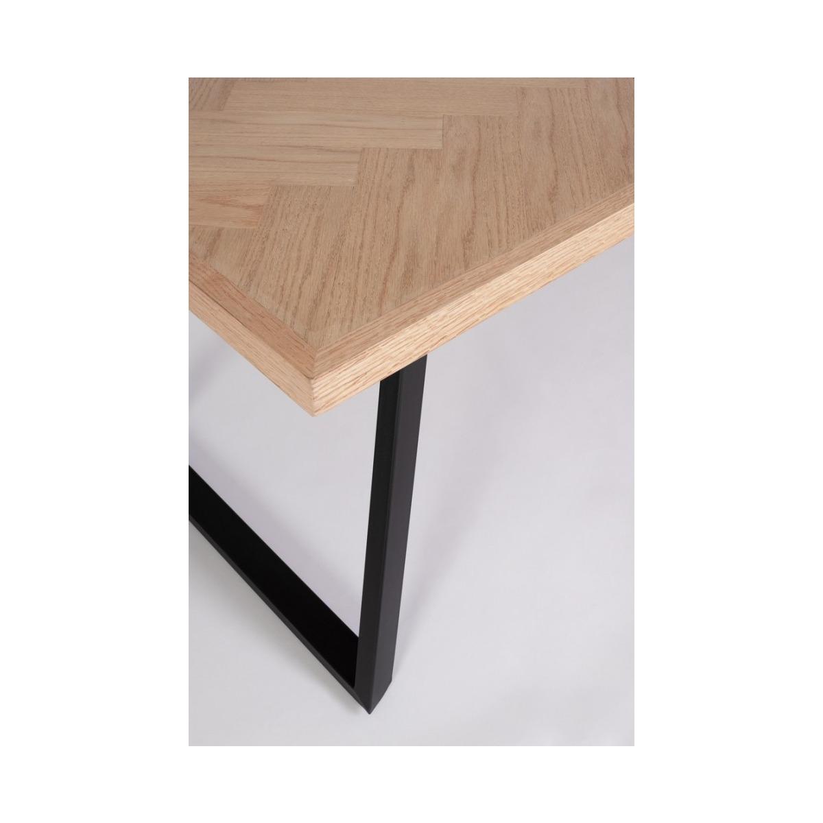 Tavolo Dukat cm.180x90 Nero | Bizzotto